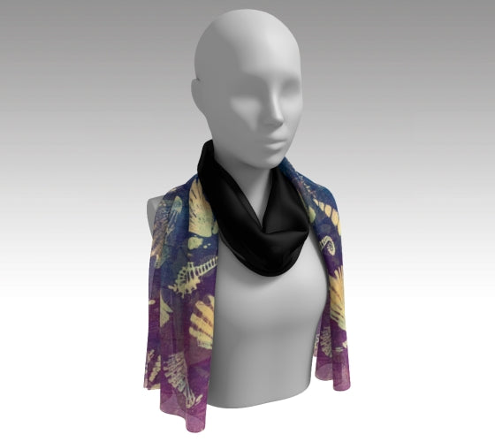 Extra Long Scarf - Shells