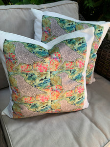 Pillow Cover - 18 x 18 inch - Appliqué Crows