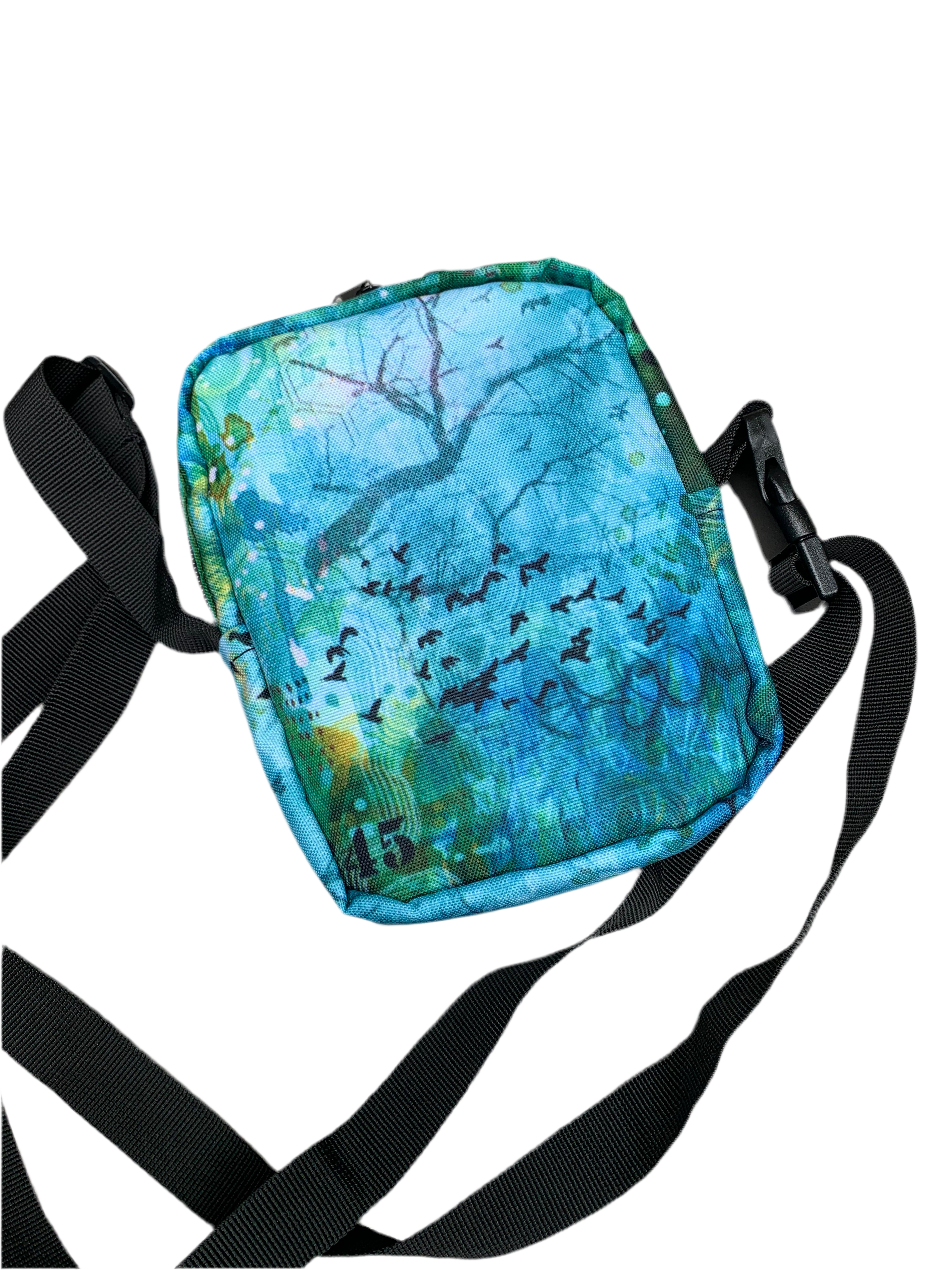 Compact Cross-body Bag - Birds in Flight