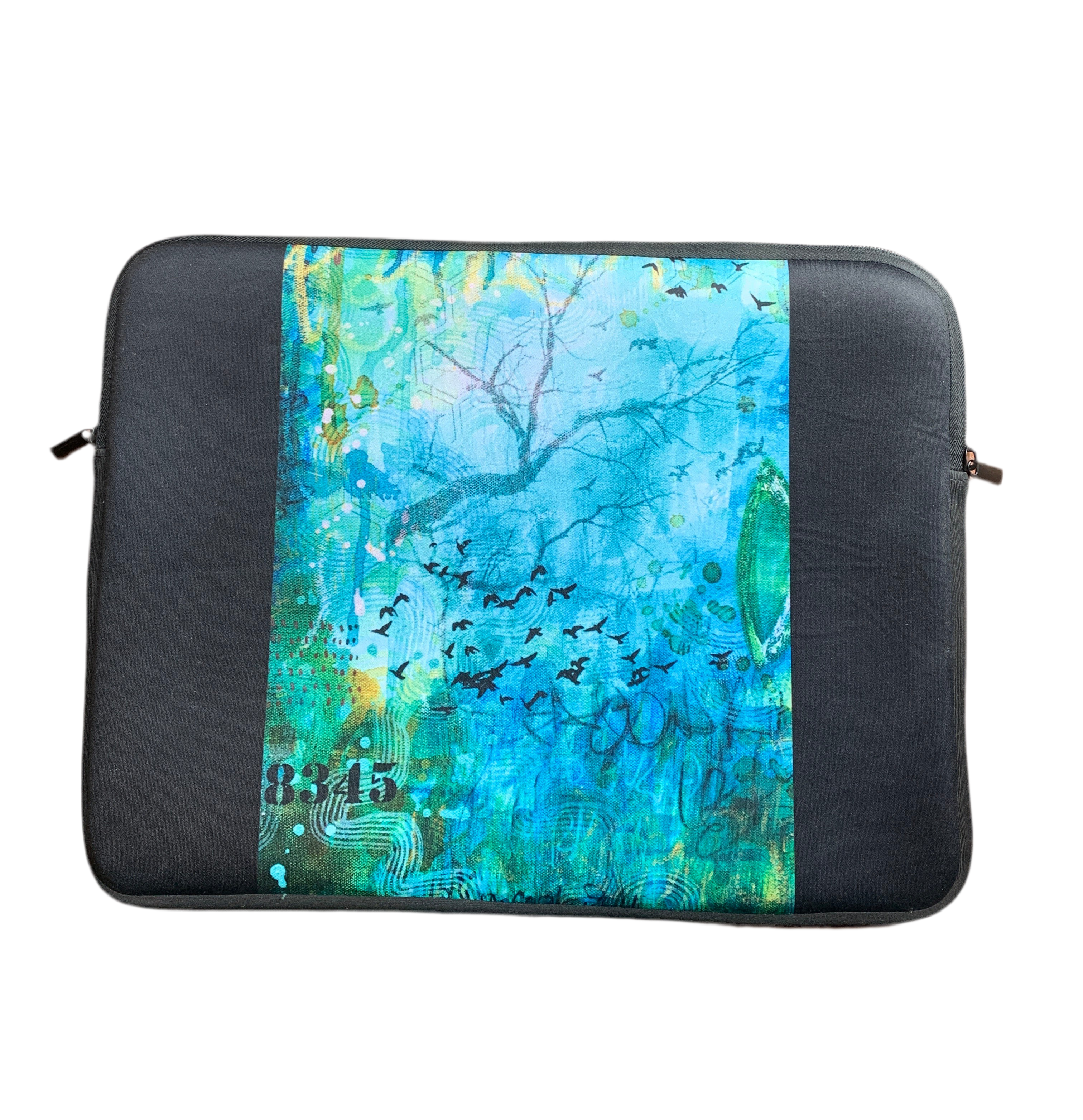 Laptop Sleeve with Faux Fur Lining