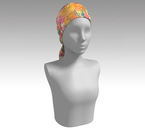 Extra Long Scarf - Coral Reef