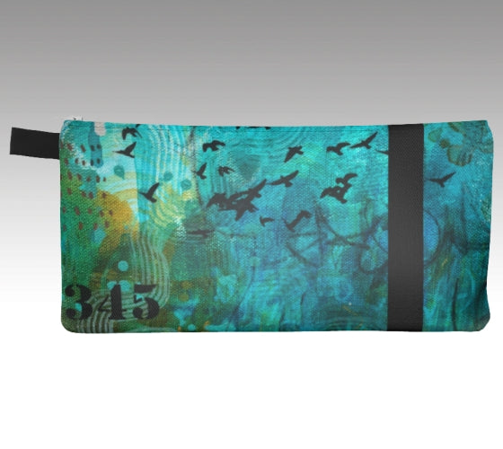 Small Pouch - Flying Crows 345
