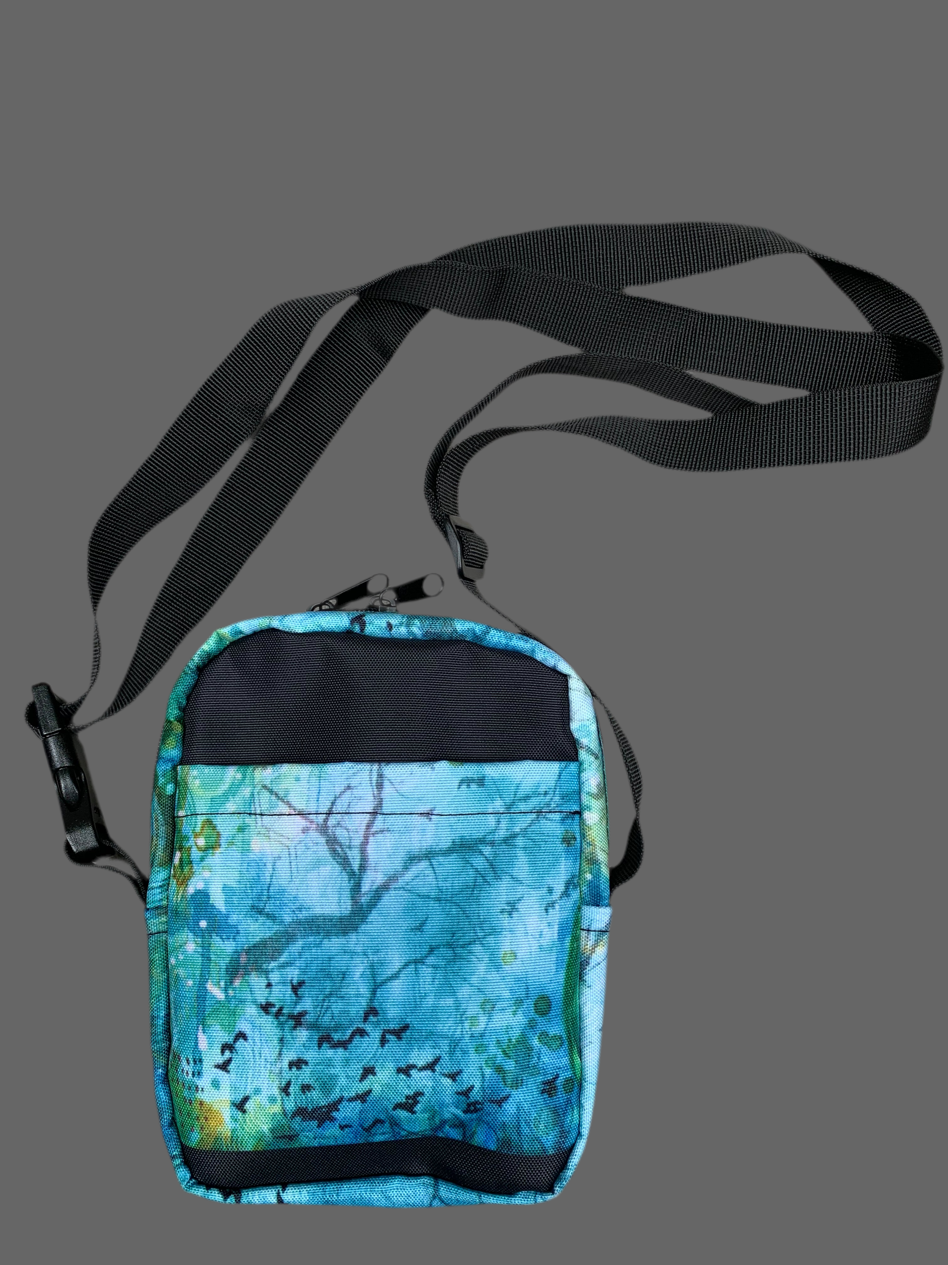 Compact Cross-body Bag - Birds in Flight