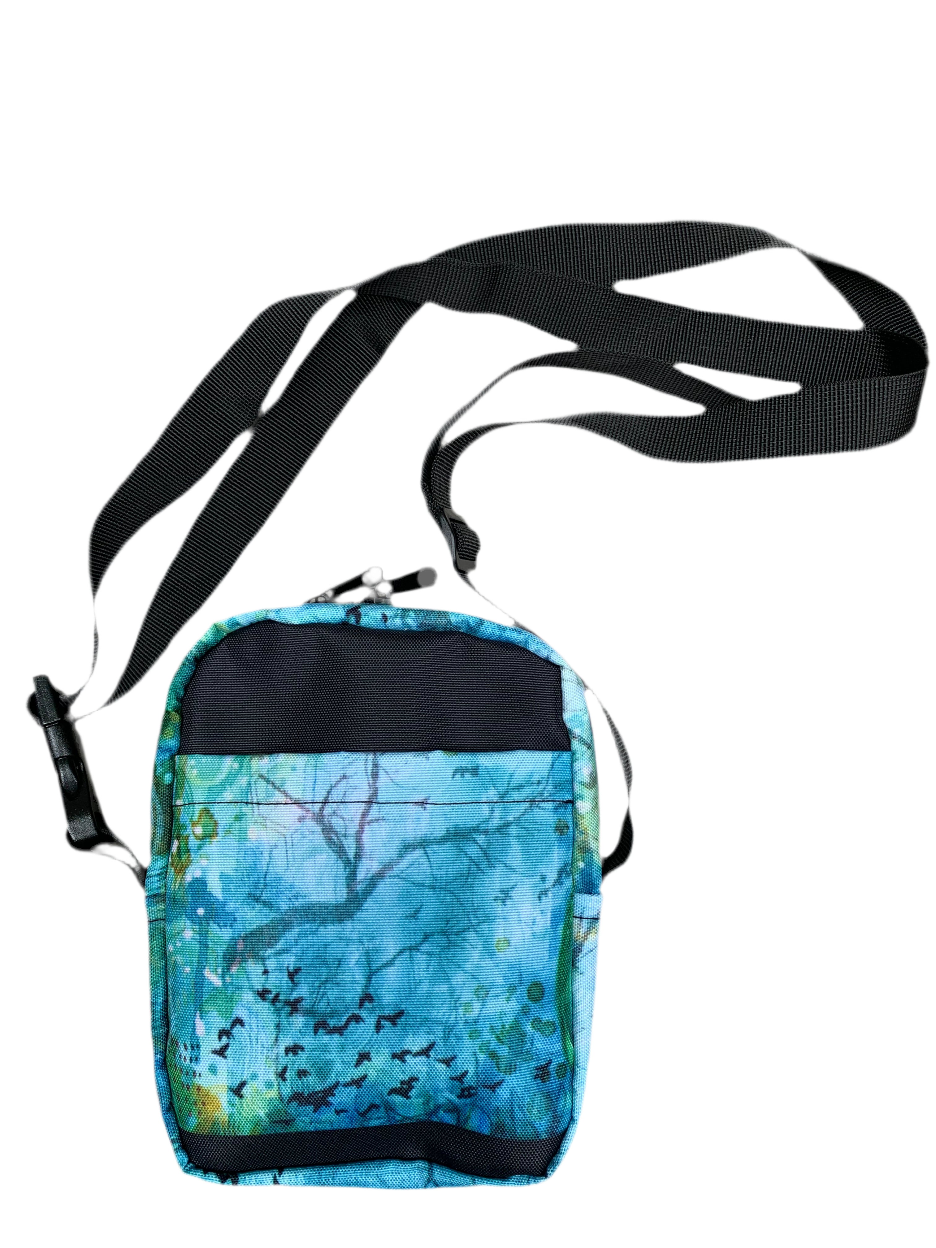 Compact Cross-body Bag - Birds in Flight