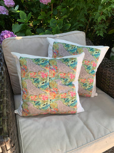 Pillow Cover - 18 x 18 inch - Appliqué Crows