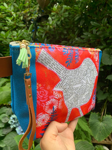 10" Travel Bag - Sparrow with Text