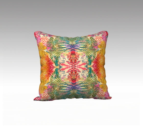 Canvas Pillow - 18 x 18 inch - Coral Reef