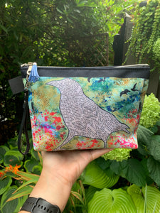 10" Travel Bag - Text Crow