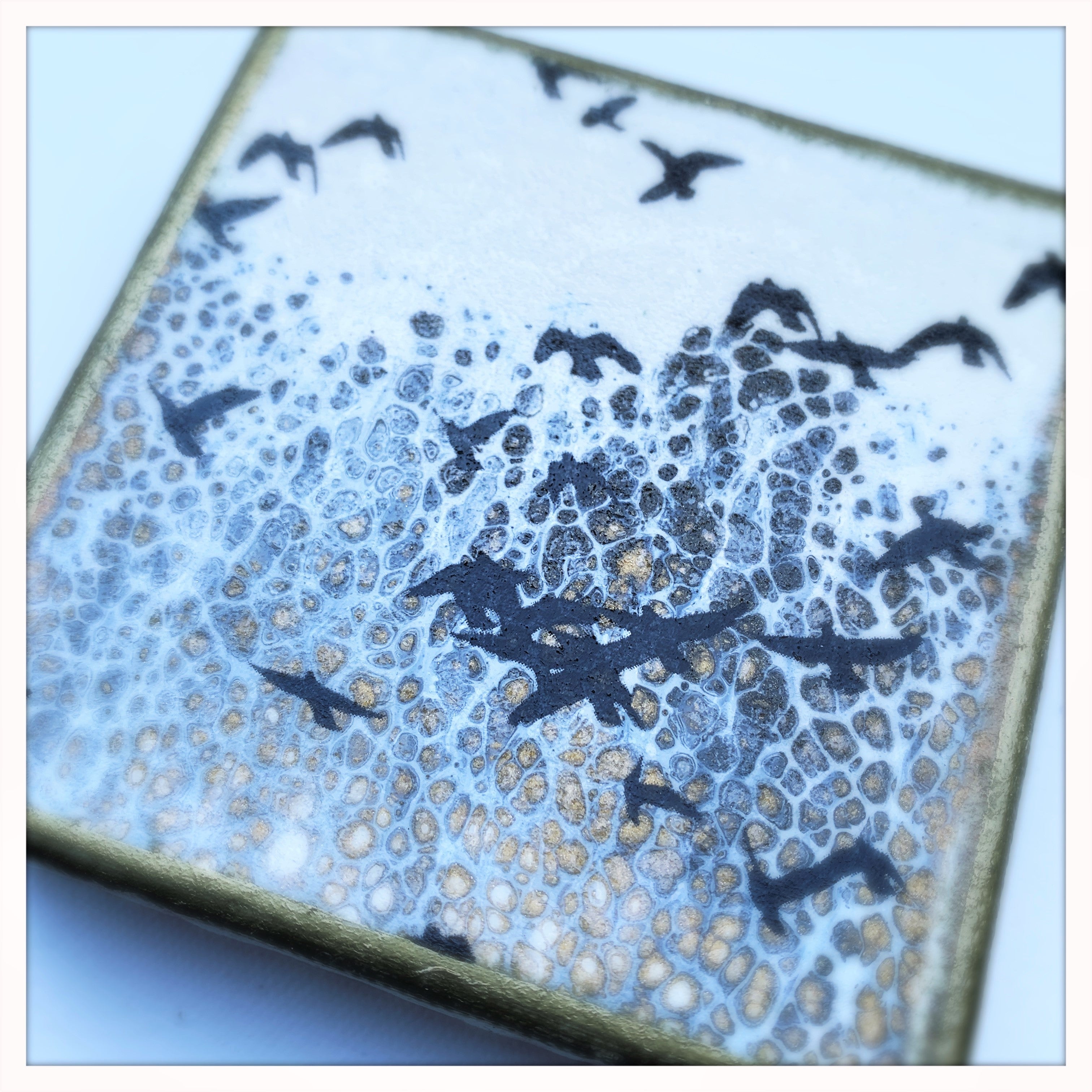 Mini Canvas - 4x4 inches - Birds
